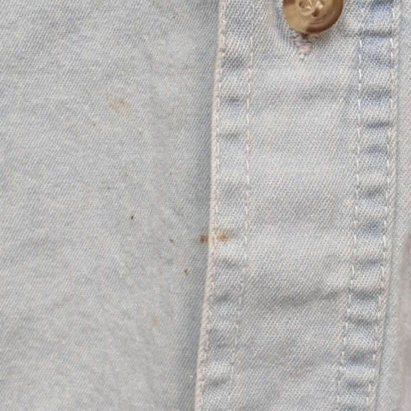 Sturgis 2004 Black Hills Rally cut-off denim LARGE shirt embroidered - Picture 15 of 16